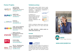 EILEEN project leaflet