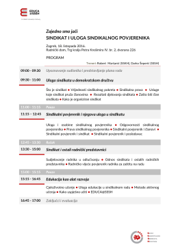 Program svih tečajeva