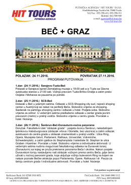 Cjenovnik - Hit Tours Tuzla