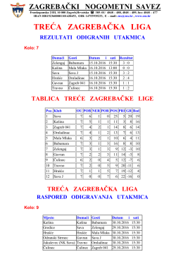 treća zagrebačka liga