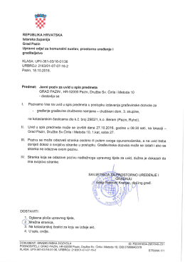 Javni poziv dru&scaron;tveni dom Ruhci