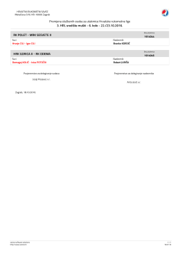 (Pregled/ispis izvje\232taja - C:\\xerp1\\reports\\delegiranjeizmjena.fr3)