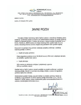 Javni poziv