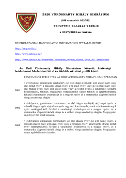 itt - V&ouml;r&ouml;smarty Mih&aacute;ly Gimn&aacute;zium