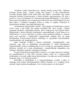 beszámolót