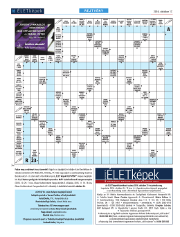 I &Eacute;LETk&eacute;pek