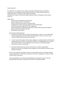 itt - SZBKG