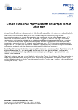 Európai Tanács