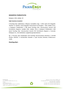 saj&aacute;t r&eacute;szv&eacute;ny v&aacute;s&aacute;rl&aacute;s
