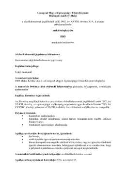 fűtő - Csongr&aacute;d Megyei Eg&eacute;szs&eacute;g&uuml;gyi Ell&aacute;t&oacute; K&ouml;zpont