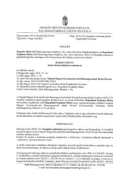 Page 1 N&Oacute;GR&Aacute;D MEGYEI KORM&Aacute;NYHIVATAL