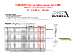 Heti vasalat akci&oacute;, 2016. okt&oacute;ber 17-23 k&ouml;z&ouml;tt