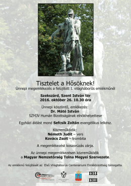 Tisztelet a Hős&ouml;knek!