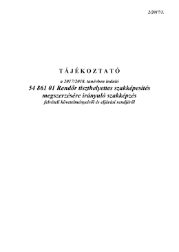 felv&eacute;teli t&aacute;j&eacute;koztat&oacute; - Adyligeti Rend&eacute;szeti Szakk&ouml;z&eacute;piskola