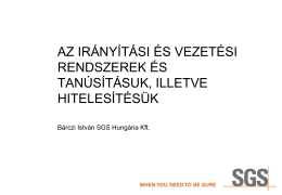 Az ir&aacute;ny&iacute;t&aacute;si &eacute;s vezet&eacute;si rendszerek &eacute;s tan&uacute;s&iacute;t&aacute;suk, illetve