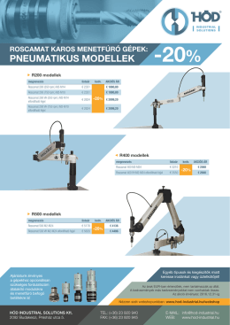 Roscamat menetf&uacute;r&oacute;g&eacute;pek 20% kedvezm&eacute;nnyel