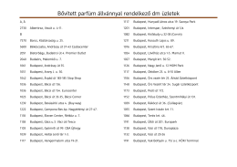 Bővített parfüm állvánnyal rendelkező dm üzletek