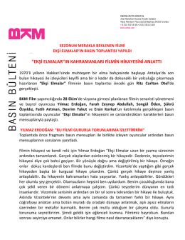 Tüm Bültenler