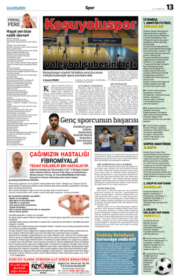 voleybol şubesini a&ccedil;tı