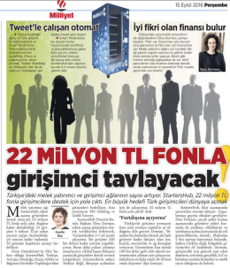 StartersHub Milliyet