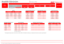 Analitik G&ouml;r&uuml;n&uuml;m
