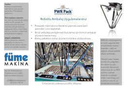 PWR Pack Robotlu Ambalaj