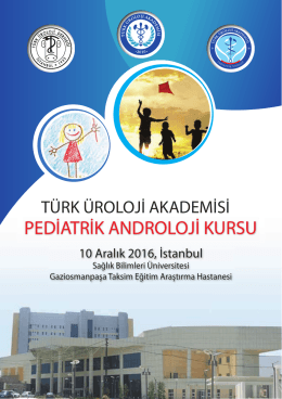 pediatrik androloji kursu