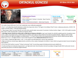 17 Ekim 2016 Pazartesi