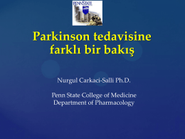 Parkinson tedavisine farklı bir bakış