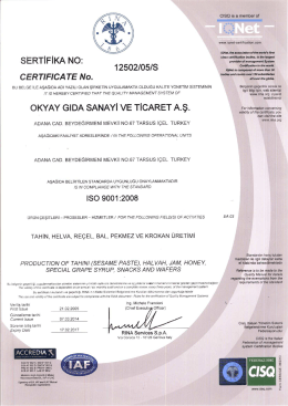 okyay gıda-ıso 17.02.2017