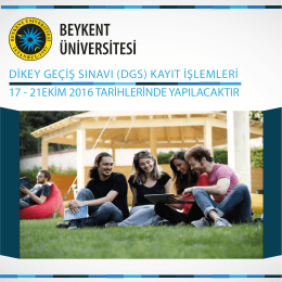 dgs kayıt işlemleri