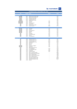 Haftalık Ajanda17.10.2016