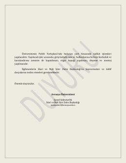 the PDF file - Avrasya &Uuml;niversitesi