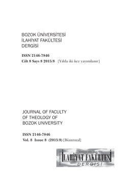 Jenerik - Bozok Üniversitesi
