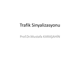 Hafta 8-Trafik Sinyalizasyonu V2