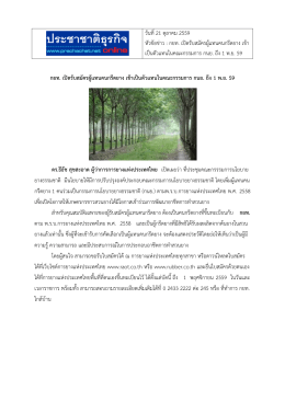 กยท. - การยางแห่งประเทศไทย