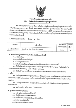 ประกาศวิทยาลัยสารพัดช่างนครราชสีมา เรื่อง
