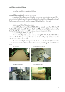 1.1 เทคโนโลยีการตกแต่งสาเร็จ