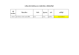 รหัส สถานศึกษา ชื่อสถานศึกษา จังหวัด รัฐ/เอกชน