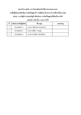การบัญชี-การสอบบัญชี (เทียบโอน) - คณะบริหารธุรกิจ มหาวิทยาลัย