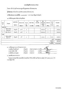 19/10/2559 แบบบัญชีราคากลาง (ร่าง) โครงการจ้างบำรุงร&agrave;