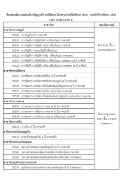 รายละเอียดห้องสอบสัมภาษณ์