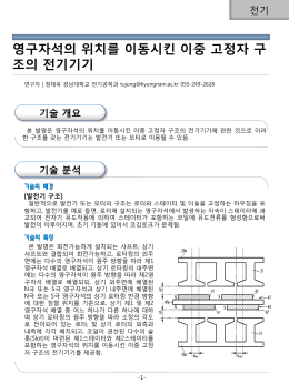 기술 개요 기술 분석