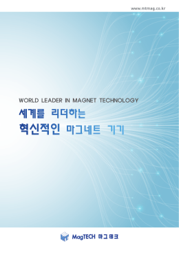 세계를 리더하는 혁신적인 마그네트 기기