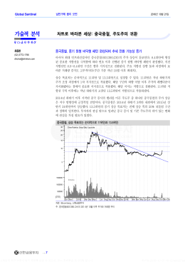 기술적 분석 - 신한금융투자