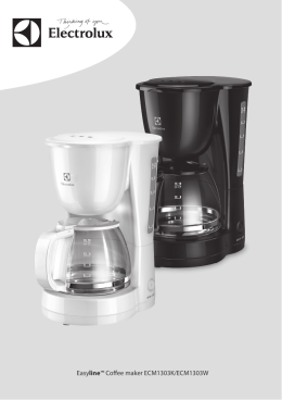 Easyline™ Coffee maker ECM1303K/ECM1303W