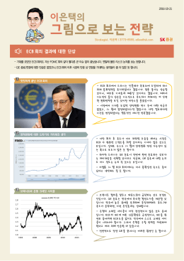 ECB 회의 결과에 대한 단상