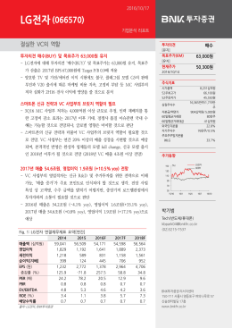 [LG전자/Buy] 절실한 VC의 역할