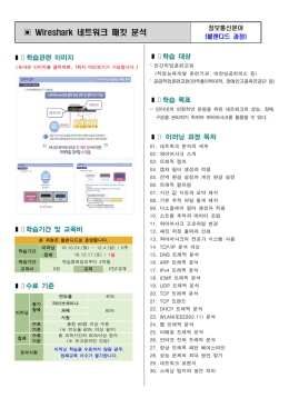 Wireshark 네트워크 패킷 분석