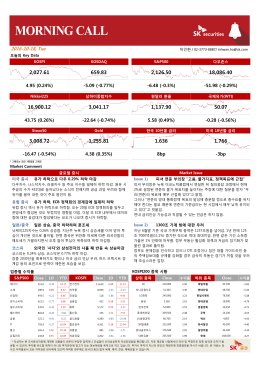 SK Morning Call (16.10.18)